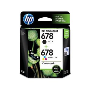 HP 678 Combo-pack Black and Tri-color Ink Advantage