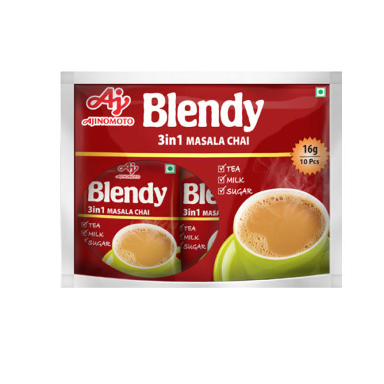 Blendy 3-In-1 Masala Chai, 10 Sachet x 16 g each (160 g)