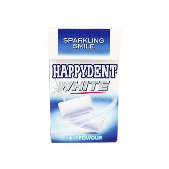Happydent White Xylitol Sugarfree Spearmint Flavour Chewing Gum Fliptop (15 Pcs)