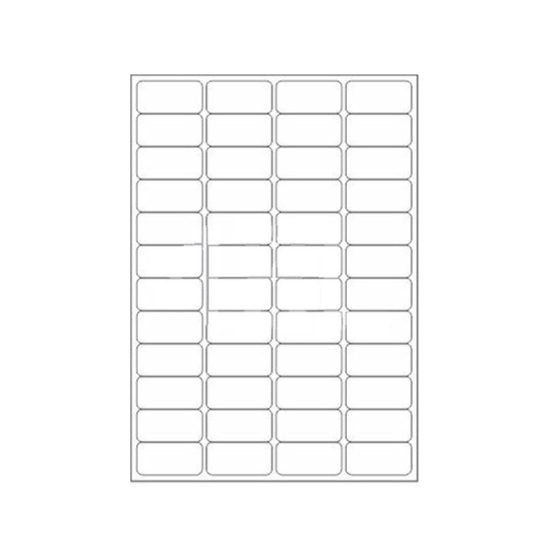 48 Labels (Per A4 Size Sheet) Multi Purpose Self Adhesive Labels